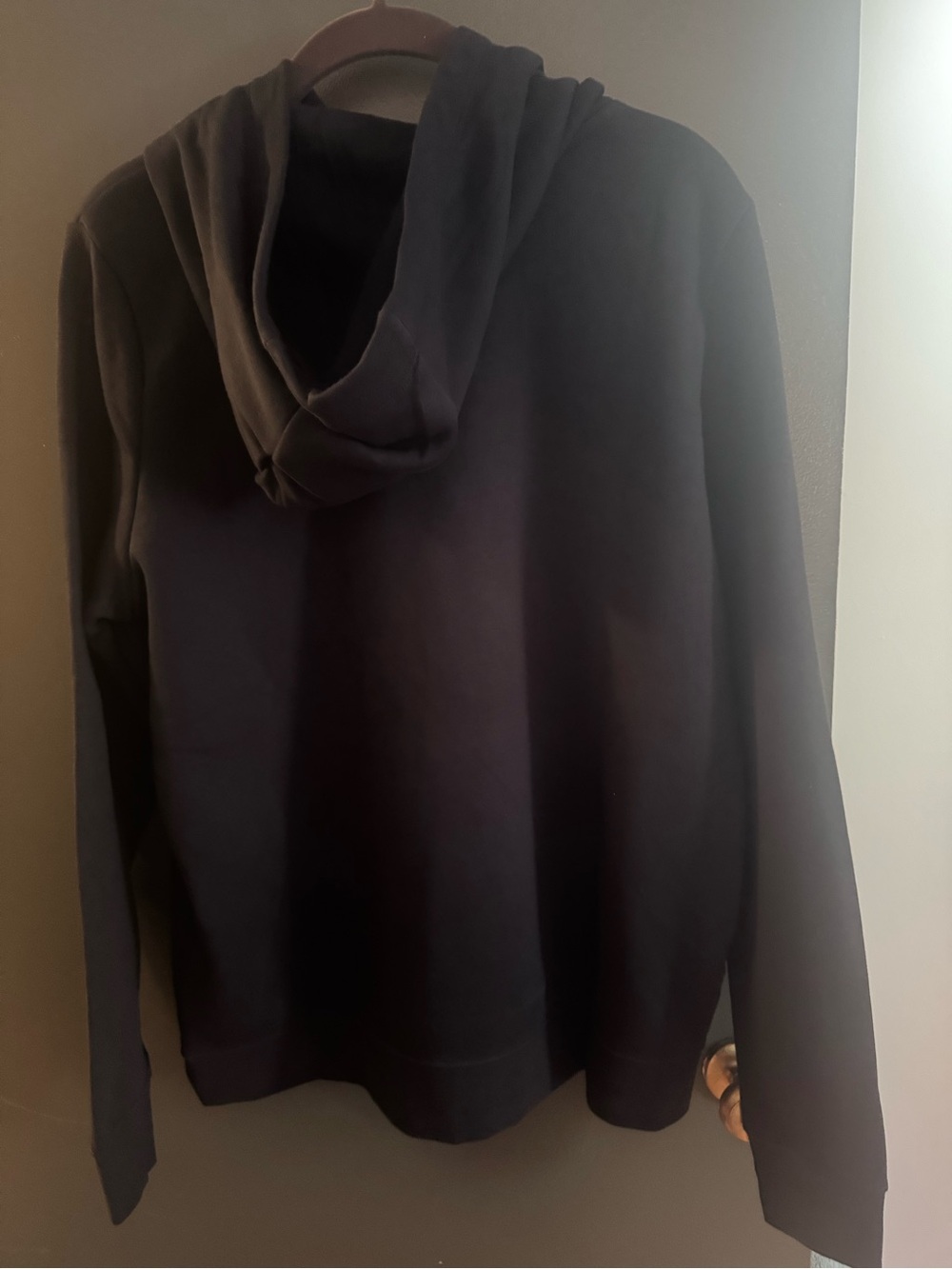 Nike Women's Black Logo Hoodie Sweatshirt size Large NWT - Picture 5 of 6
